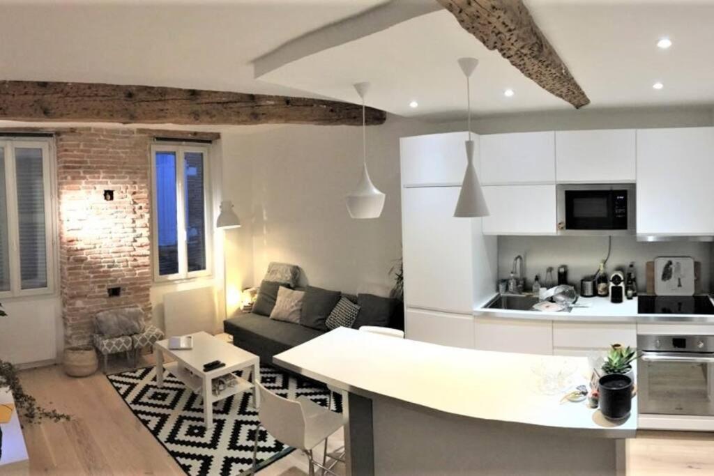 Duplex Aux Carmes Leilighet Toulouse Eksteriør bilde